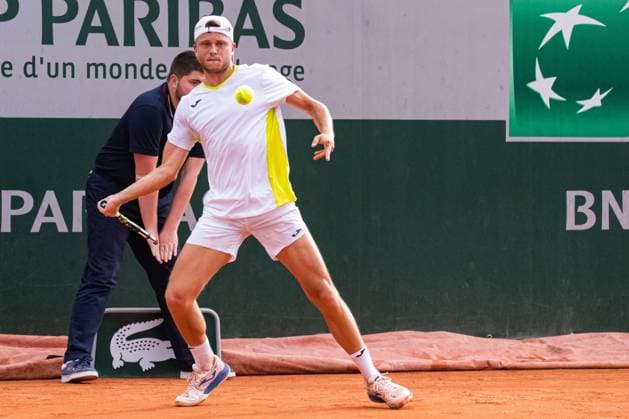 Alexandre Muller (FRA) TENNIS : Roland Garros 2024 - Paris - 26 05 2024 BaptisteAutissier Panoramic 
