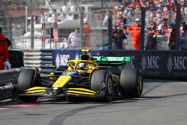 May 26, 2024, Monte Carlo, Monaco, Monaco: Lando Norris (GBR) - McLaren Formula 1 Team - McLaren MCL38 - Mercedes.during Formula 1 Grand Prix de Monaco 2024 at Monte Carlo (MC), may 23-26 2024 Monte Carlo Monaco - ZUMAm217 20240526_zsp_m217_191 Copyright: xAlessioxDexMarcox