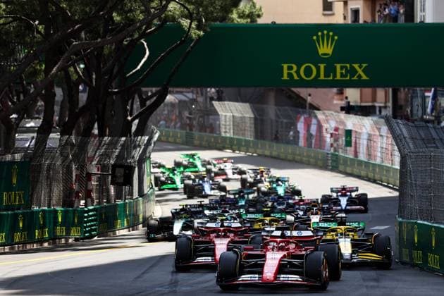 Charles Leclerc of Monaco and Ferrari in action, Race, F1 Grand Prix of Monaco, Monaco on May 26, 2024 in Monte Carlo, Monaco Photo by Diogo Cardoso DeFodi Images Charles Leclerc of Monaco and Ferrari leads the field in the first lap, Race, F1 Grand Prix of Monaco, Monaco on May 26, 2024 in Monte Carlo, Monaco Photo by Diogo Cardoso DeFodi Images Defodi 645 f1mon20240526 4690 Defodi-645