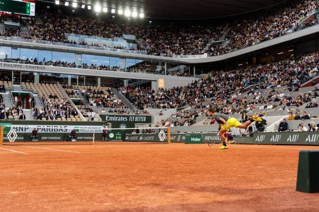 Roland Garros 2024 - Wawrinka - Murray Men s singles first round Stan Wawrinka of Switzerland against Andy Murray of Great Britain during the Men s Singles First Round match on Day One of the 2024 French Open at Roland Garros on May 26, 2024 in Paris, France. Photo by Alexis Jumeau ABACAPRESS.COM Paris France  Copyright: xJumeauxAlexis ABACAx