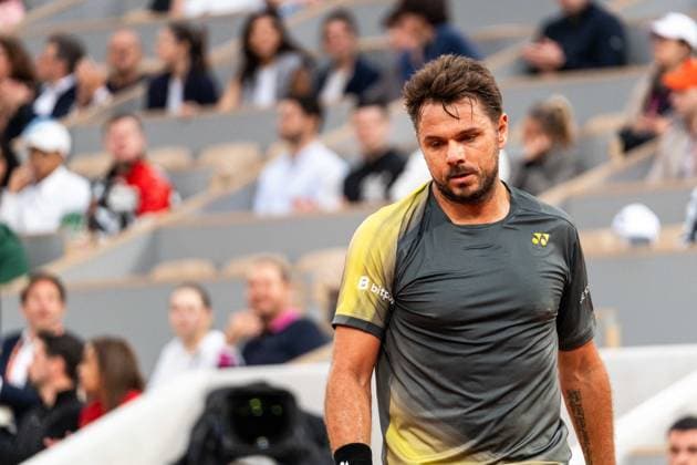Roland Garros 2024 - Wawrinka - Murray Men s singles first round Stan Wawrinka of Switzerland against Andy Murray of Great Britain during the Men s Singles First Round match on Day One of the 2024 French Open at Roland Garros on May 26, 2024 in Paris, France. Photo by Alexis Jumeau ABACAPRESS.COM Paris France  Copyright: xJumeauxAlexis ABACAx