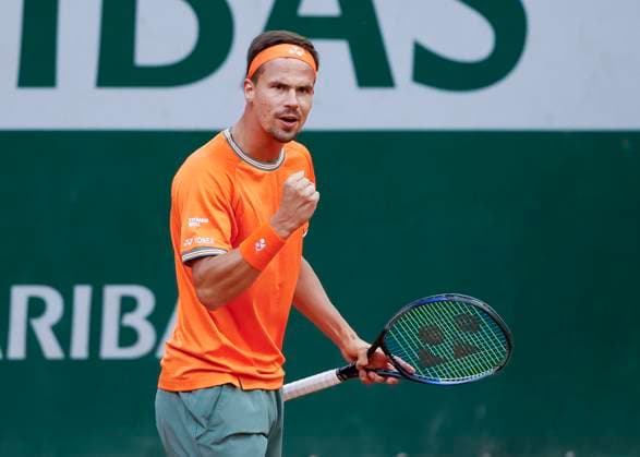 Daniel Altmaier GER makes a fist and cheers, cheers, joy, emotion Copyright: xJuergenxHasenkopfx