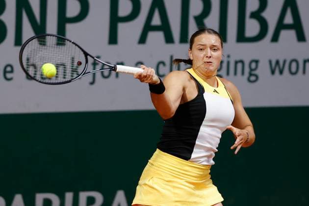 Tennis, French Open, Day 1 - Jule Niemeier - Xinyu Wang