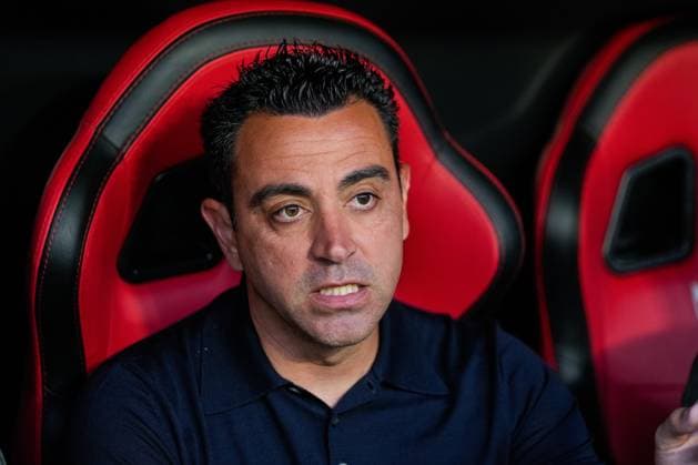 May 26, 2024, Sevilla, Sevilla, SPAIN: Xavi Hernandez, head coach of FC Barcelona, Barca looks on during the Spanish league, LaLiga EA Sports, football match played between Sevilla FC and FC Barcelona at Ramon Sanchez-Pizjuan stadium on May 26, 2024, in Sevilla, Spain. Sevilla SPAIN - ZUMAa181 20240526_zaa_a181_092 Copyright: xJoaquinxCorcherox