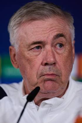 Carlo Ancelotti head coach of Real Madrid CF during the team training session at the Real Madrid Open Media Day ahead of the UEFA Champions League Final against Borussia Dortmund at Valdebebas training ground on May 27, 2024 in Madrid, Spain (Photo by: LGM Panoramic) FOOTBALL : media day - Real Madrid - 27 05 2024 LGM Panoramic 