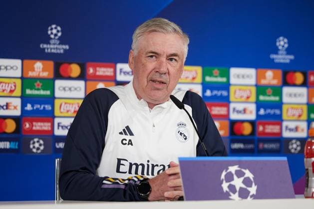 Real Madrid head coach Carlo Ancelotti Real Madrid media day, Madrid, Spain - 27 May 2024  Copyright: xRubenxAlbarran Shutterstockx 14510087c