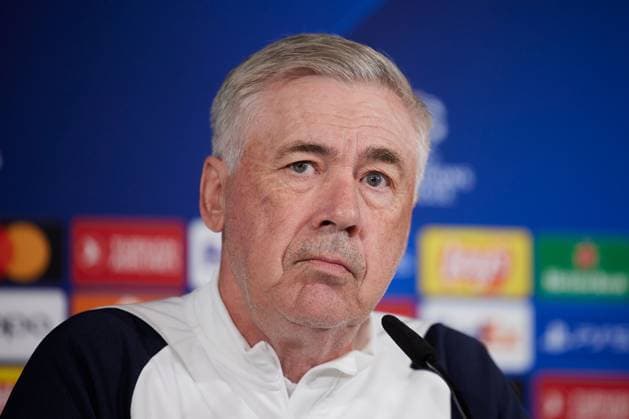 Real Madrid head coach Carlo Ancelotti Real Madrid media day, Madrid, Spain - 27 May 2024  Copyright: xRubenxAlbarran Shutterstockx 14510087p
