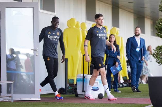 Fede Valverde of Real Madrid CF Real Madrid media day, Madrid, Spain - 27 May 2024  Copyright: xRubenxAlbarran Shutterstockx 14510087ba