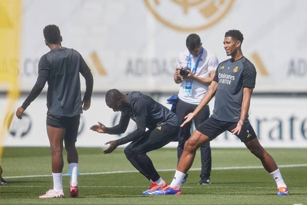 Jude Bellingham of Real Madrid CF Real Madrid media day, Madrid, Spain - 27 May 2024  Copyright: xRubenxAlbarran Shutterstockx 14510087bq