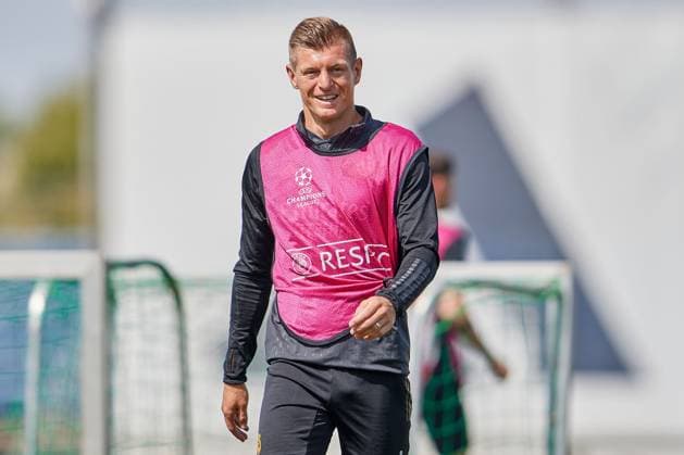 Toni Kroos of Real Madrid CF Real Madrid media day, Madrid, Spain - 27 May 2024  Copyright: xRubenxAlbarran Shutterstockx 14510087ce