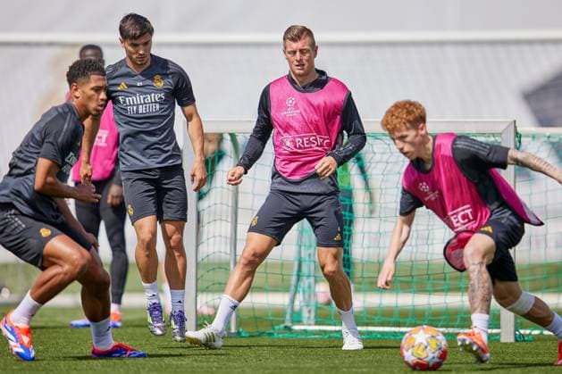 Football, CL, Real Madrid, Training