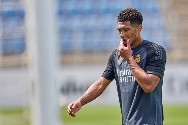 Jude Bellingham of Real Madrid CF Real Madrid media day, Madrid, Spain - 27 May 2024  Copyright: xRubenxAlbarran Shutterstockx 14510087do