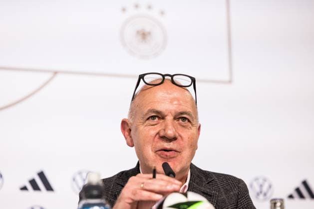 DFB training camp kick-off press conference 27 05 2024 Bernd Neuendorf DFB President DFB training camp kick-off press conference Blankenhain, Schloss Blankenhain on 27 05 2024 Copyright: xBEAUTIFULxSPORTS Wunderlx