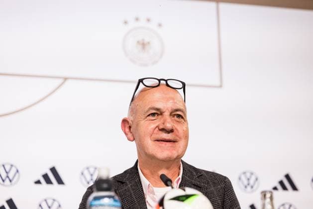 DFB training camp kick-off press conference 27 05 2024 Bernd Neuendorf DFB President DFB training camp kick-off press conference Blankenhain, Schloss Blankenhain on 27 05 2024 Copyright: xBEAUTIFULxSPORTS Wunderlx