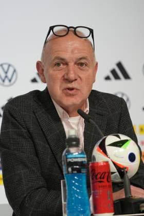 DFB President Bernd Neuendorf Blankenhain 27 05 2024 Training camp for the German national team in preparation for the European Championship, Golf Resort Weimarer Land