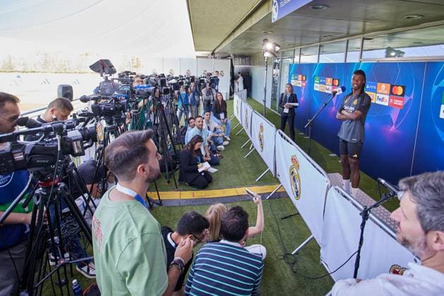 Eduardo Camavinga of Real Madrid CF Real Madrid media day, Madrid, Spain - 27 May 2024  Copyright: xRubenxAlbarran Shutterstockx 14510087dz
