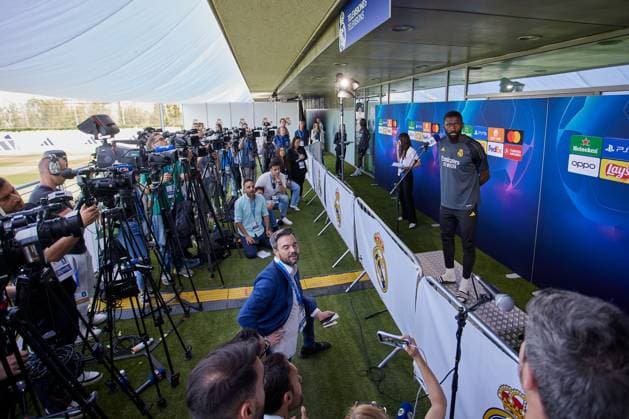 Antonio Rudiger of Real Madrid CF Real Madrid media day, Madrid, Spain - 27 May 2024  Copyright: xRubenxAlbarran Shutterstockx 14510087dv