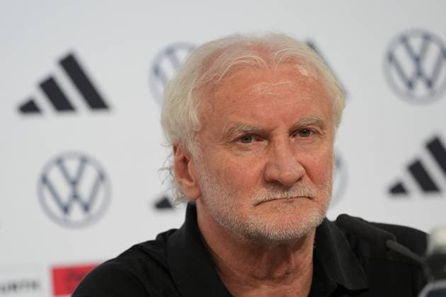 Sports Director Rudi Völler Germany Germany Blankenhain 27 05 2024 Training camp for the German national team in preparation for the European Championship, Golf Resort Weimarer Land