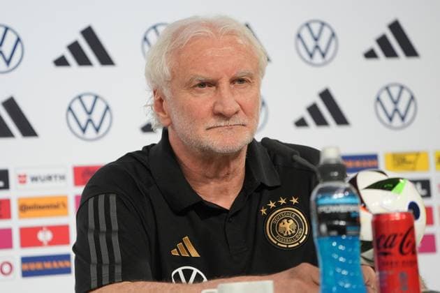 Sports Director Rudi Völler Germany Germany Blankenhain 27 05 2024 Training camp for the German national team in preparation for the European Championship, Golf Resort Weimarer Land