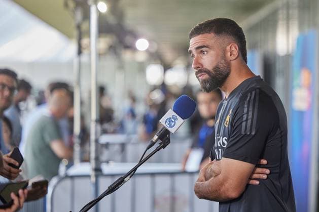 Dani Carvajal of Real Madrid CF Real Madrid media day, Madrid, Spain - 27 May 2024  Copyright: xRubenxAlbarran Shutterstockx 14510087eq