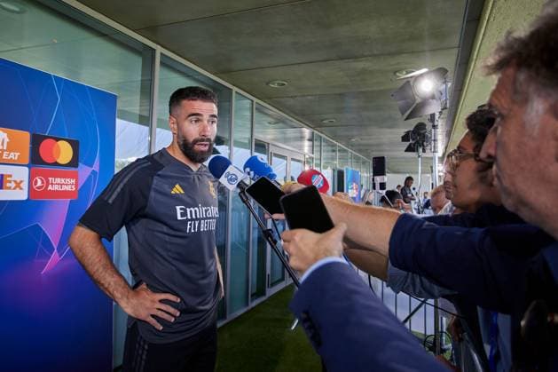 Dani Carvajal of Real Madrid CF Real Madrid media day, Madrid, Spain - 27 May 2024  Copyright: xRubenxAlbarran Shutterstockx 14510087eo