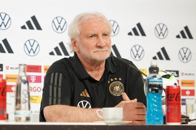 Sports Director Rudi Völler Germany Germany Blankenhain 27 05 2024 Training camp for the German national team in preparation for the European Championship, Golf Resort Weimarer Land