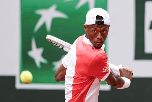 TENNIS - French Open 2024 PARIS,FRANCE,27.MAY.24 - TENNIS - ATP, Tennis Herren World Tour, French Open, Roland Garros, Grand Slam. Image shows Christopher Eubanks (USA).  GEPAxpictures xPatrickxSteiner