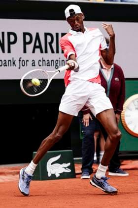 TENNIS - French Open 2024 PARIS,FRANCE,27.MAY.24 - TENNIS - ATP, Tennis Herren World Tour, French Open, Roland Garros, Grand Slam. Image shows Christopher Eubanks (USA).  GEPAxpictures xPatrickxSteiner