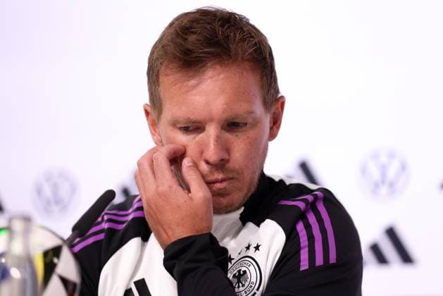 European Football Championship training camp Sports PK on 27 05 2024 at Blankenhain Castle in Blankenhain Julian Nagelsmann National Coach Head Coach Germany xMSx