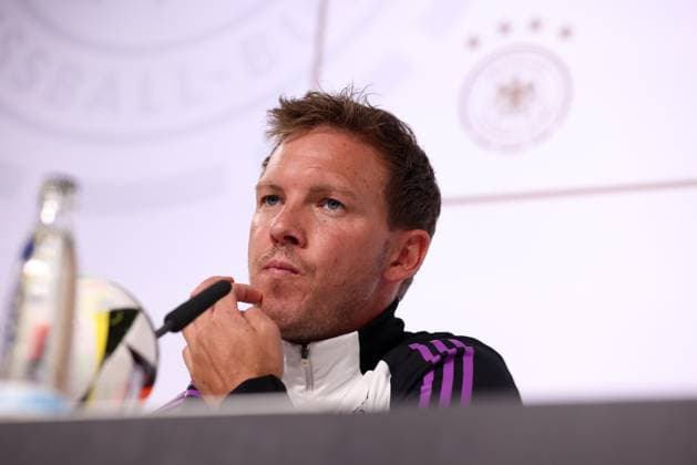 European Football Championship training camp Sports PK on 27 05 2024 at Blankenhain Castle in Blankenhain Julian Nagelsmann National Coach Head Coach Germany xMSx