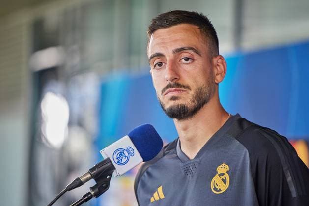 Joselu Mato of Real Madrid CF Real Madrid media day, Madrid, Spain - 27 May 2024  Copyright: xRubenxAlbarran Shutterstockx 14510087et