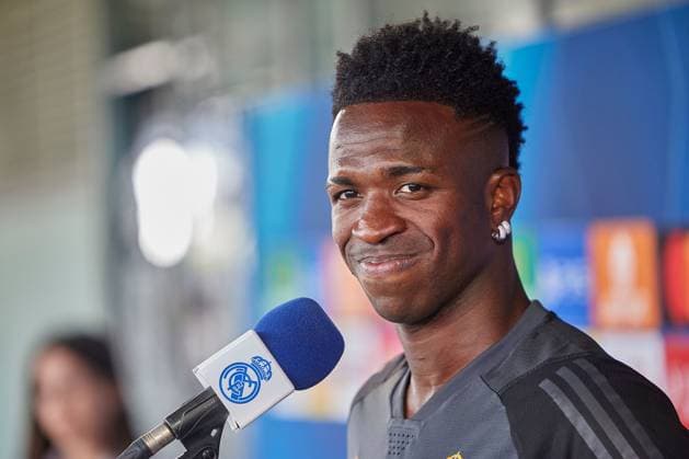 Vinicius Jr of Real Madrid CF Real Madrid media day, Madrid, Spain - 27 May 2024  Copyright: xRubenxAlbarran Shutterstockx 14510087fk