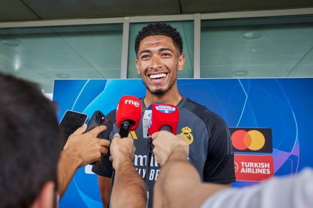 Jude Bellingham of Real Madrid CF Real Madrid media day, Madrid, Spain - 27 May 2024  Copyright: xRubenxAlbarran Shutterstockx 14510087gw
