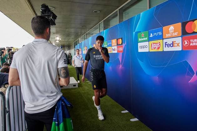 Jude Bellingham of Real Madrid CF Real Madrid media day, Madrid, Spain - 27 May 2024  Copyright: xRubenxAlbarran Shutterstockx 14510087gp