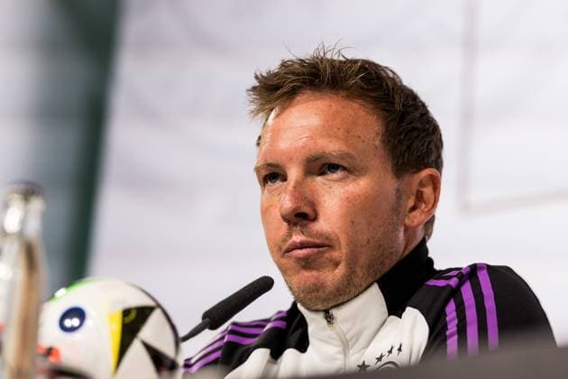 DFB Training Camp Press Conference 27 05 2024 Julian Nagelsmann Coach Germany DFB Training Camp Press Conference Blankenhain, Blankenhain Castle on 27 05 2024 Copyright: xBEAUTIFULxSPORTS Wunderlx