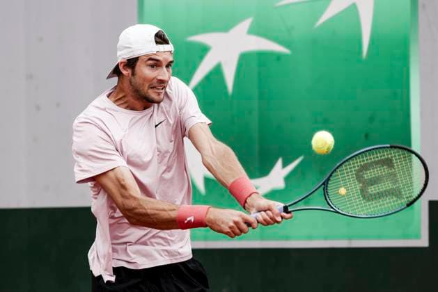 TENNIS - French Open 2024 PARIS,FRANCE,27.MAY.24 - TENNIS - ATP, Tennis Herren World Tour, French Open, Roland Garros, Grand Slam. Image shows Henri Squire (GER).  GEPAxpictures xPatrickxSteiner