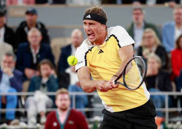 Alexander Zverev GER Tennis French Open 2024 Roland Garros Paris France 27 May 2024 Copyright: xJuergenxHasenkopfx