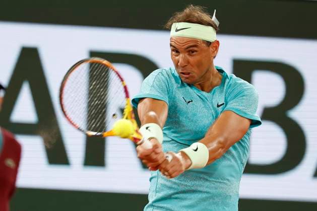 May 27, 2024, Paris, Paris, France: Rafael Nadal (ESP) in action during the tennis Grand Slamt of Roland Garros 2024, day 1, match between Alexander Zverev (GER) and Rafael Nadal (ESP) at Roland Garros Stadium - on May 23 2024.Paris - France Paris France - ZUMAb253 20240527_zsp_b253_033 Copyright: xLoicxBaratouxx