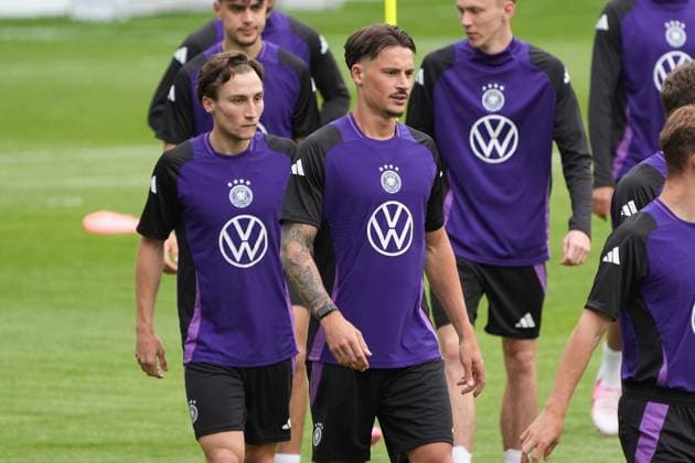 Robin Koch Germany Jena 27 05 2024 Public training camp for the German national team in preparation for the European Championship, Ernst Abbe Sportfeld