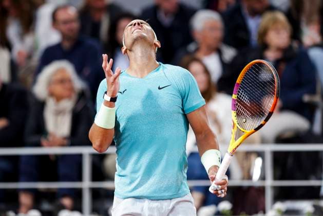 TENNIS - French Open 2024 PARIS,FRANCE,27.MAY.24 - TENNIS - ATP, Tennis Herren World Tour, French Open, Roland Garros, Grand Slam. Image shows Rafael Nadal (ESP).  GEPAxpictures xPatrickxSteiner