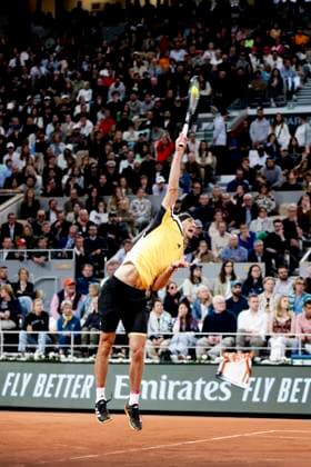 TENNIS - French Open 2024 PARIS,FRANCE,27.MAY.24 - TENNIS - ATP, Tennis Herren World Tour, French Open, Roland Garros, Grand Slam. Image shows Alexander Zverev (GER).  GEPAxpictures xPatrickxSteiner