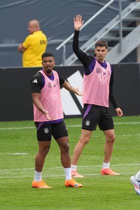 Brajan Gruda Germany Jena 27 05 2024 Public training camp for the German national team in preparation for the European Championship, Ernst Abbe Sportfeld