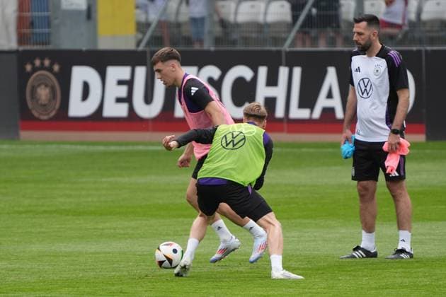 Brajan Gruda Germany prevails Jena 27 05 2024 Public training camp for the German national team in preparation for the European Championship, Ernst Abbe Sportfeld