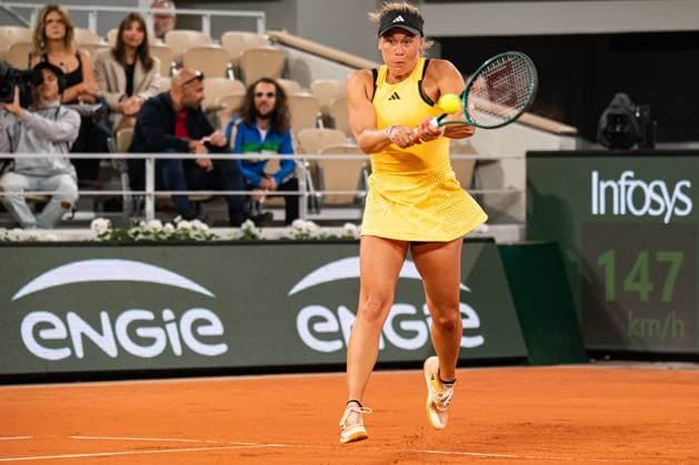 Leolia Jeanjean (FRA) TENNIS : Roland Garros 2024 - Paris - 27 05 2024 BaptisteAutissier Panoramic 