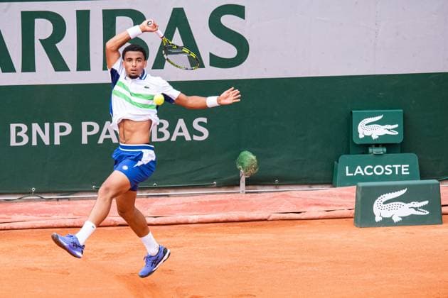 Arthur Fils (FRA) TENNIS : Roland Garros 2024 - Paris - 27 05 2024 BaptisteAutissier Panoramic 