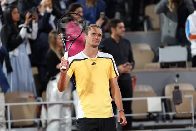 ROLAND GARROS 2024 Thierry Larret Maxppp. Tennis. Roland Garros 2024. Internationaux de France de tennis. Stade Roland Garros, Paris (75). Le 27 mai 2024. Court Philippe Chatrier : Alexander SVEREV (GER) vs Rafael NADAL (ESP) PARIS (75) STADE ROLAND GARROS PARIS ILE DE FRANCE FRANCE  Copyright: xThierryxLarret MAXPPPxThierryxLarretx TL_20240527_3065 0491558564st