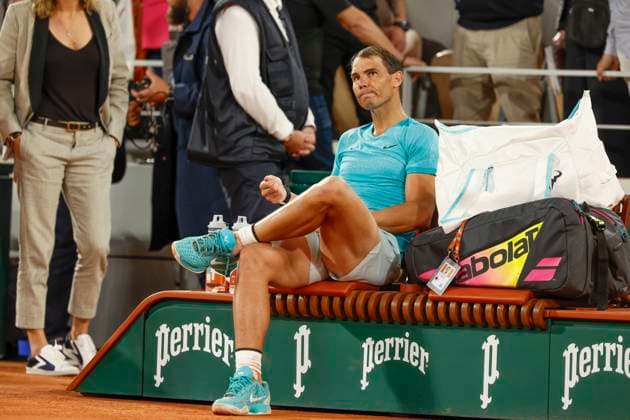 May 27, 2024, Paris, Paris, France: Rafael Nadal (ESP) during the interview on court at the end of the match, during the tennis Grand Slamt of Roland Garros 2024, day 1, match between Alexander Zverev (GER) and Rafael Nadal (ESP) at Roland Garros Stadium - on May 23 2024.Paris - France Paris France - ZUMAb253 20240527_zsp_b253_079 Copyright: xLoicxBaratouxx