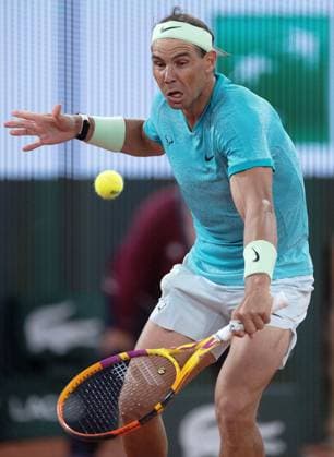 Rafael Nadal of Spain in action French Open Tennis, Day 2, Tennis, Roland Garros, Paris, France - 27 May 2024  Copyright: xEllaxLing Shutterstockx 14506170ag