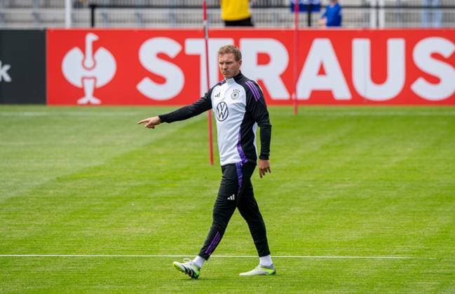 Football, Men, Season 2023 2024, German national team, European Championship preparation, public training in Jena, in the picture national coach Julian Nagelsmann Germany , 27 05 2024, Copyright: xSebastianxRäppold MatthiasxKochx