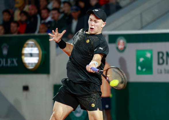 Dominik Koepfer GER Tennis French Open 2024 Roland Garros Paris France 27 May 2024 Copyright: xJuergenxHasenkopfx